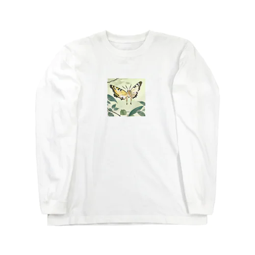 鹿と蝶の融合　その七 Long Sleeve T-Shirt