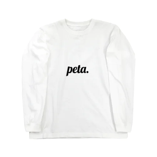 peta. ロングスリーブTシャツ