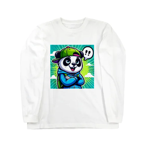 生意気な弟ぱんだ Long Sleeve T-Shirt