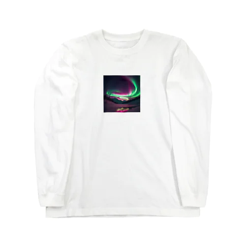 オーロラ Long Sleeve T-Shirt