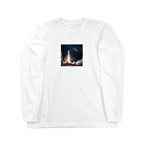 宇宙へ発進 Long Sleeve T-Shirt