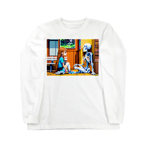 少女と骨 Long Sleeve T-Shirt