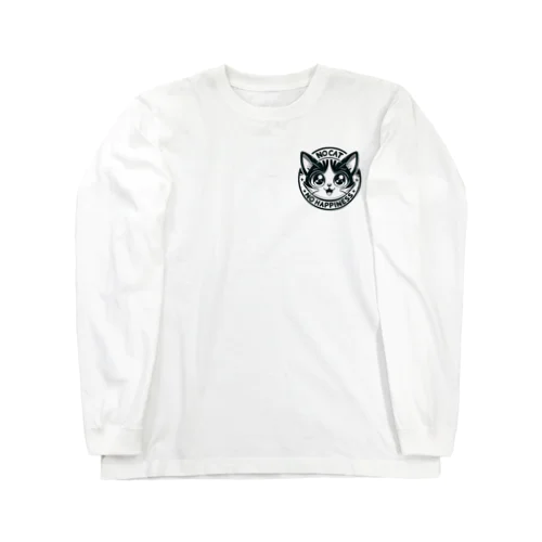 NOCAT, NO HAPPINESS Long Sleeve T-Shirt