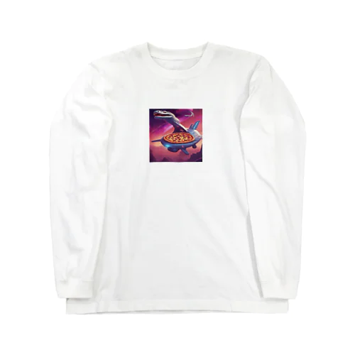 宇宙間宅配ヘビ Long Sleeve T-Shirt