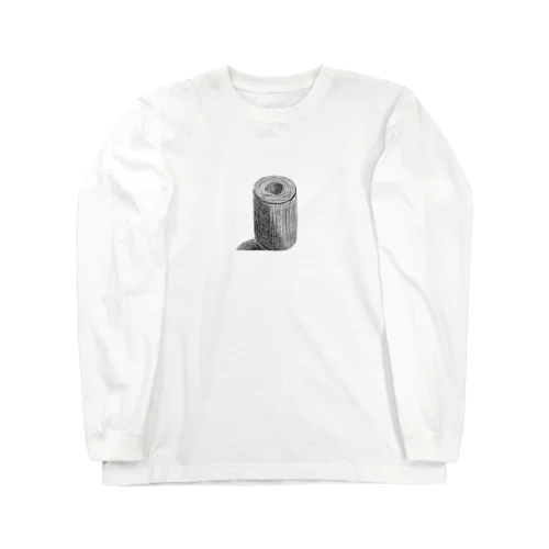 トイレットペーパー【デッサン風】 Long Sleeve T-Shirt