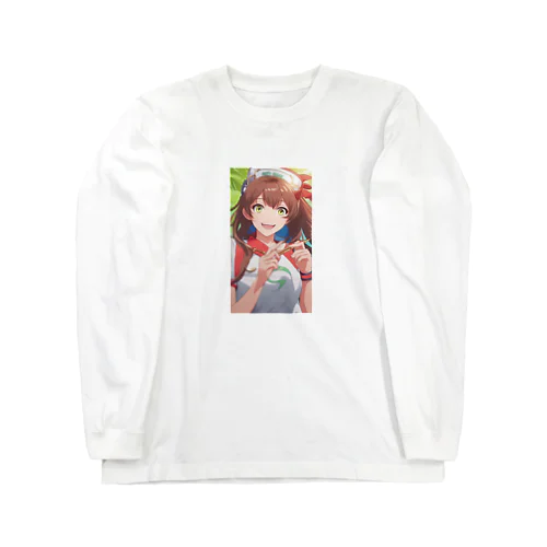 元気な女の子（オリジナル） Long Sleeve T-Shirt