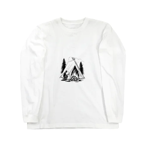 キャンプライフ Long Sleeve T-Shirt