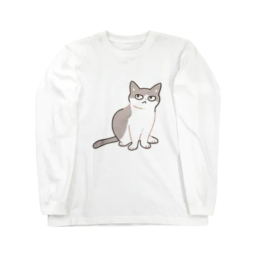 ハチワレ Long Sleeve T-Shirt