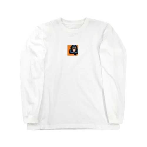 チンパンジー Long Sleeve T-Shirt