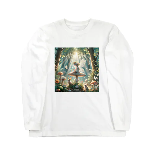 ハッピー妖精 Long Sleeve T-Shirt