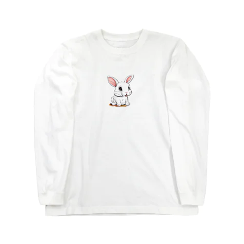 うさぎ白 Long Sleeve T-Shirt