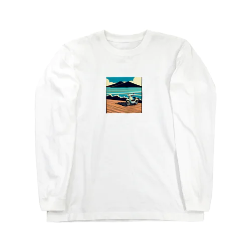 バイクアウトドア Long Sleeve T-Shirt