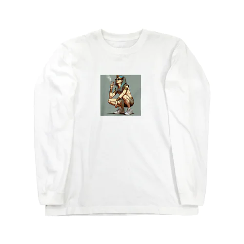 Smoking Pharaoh Long Sleeve T-Shirt