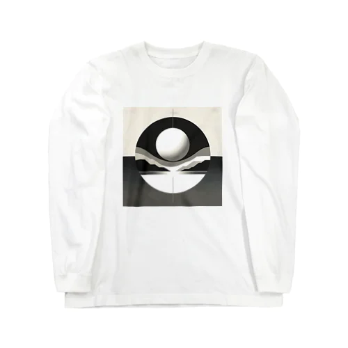 モノクロームの静寂 Long Sleeve T-Shirt