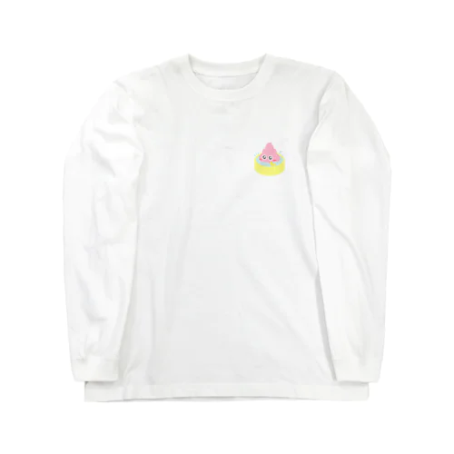 水浴びうんこちゃん！ Long Sleeve T-Shirt