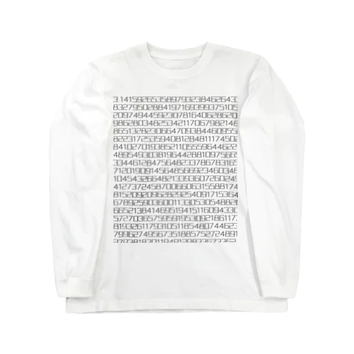 デザインG(π) Long Sleeve T-Shirt