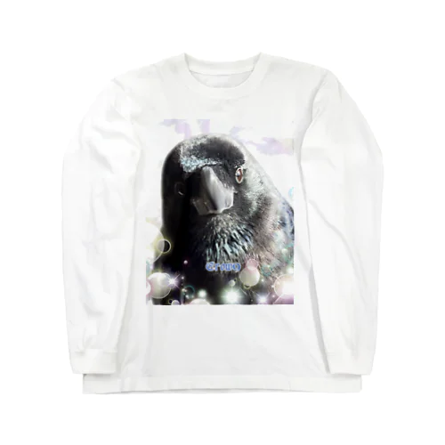 カラスのクッピ Long Sleeve T-Shirt