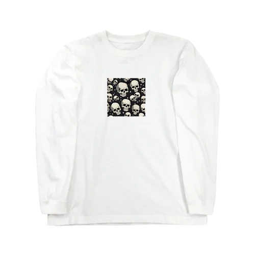 ロックンロールスカル Long Sleeve T-Shirt