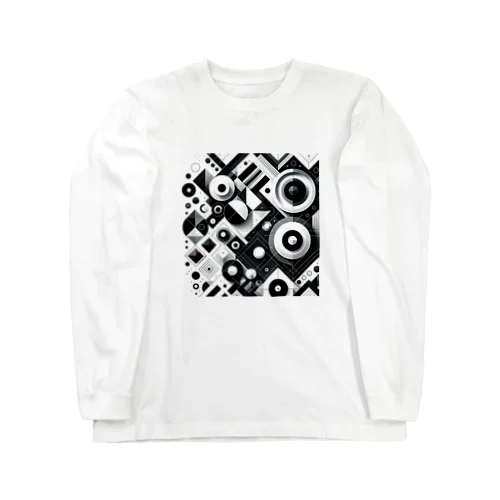 抽象的で洗練された幾何学 Long Sleeve T-Shirt