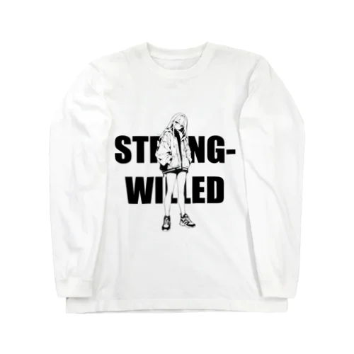 STRONG-WILLED_01GIRL ロングスリーブTシャツ