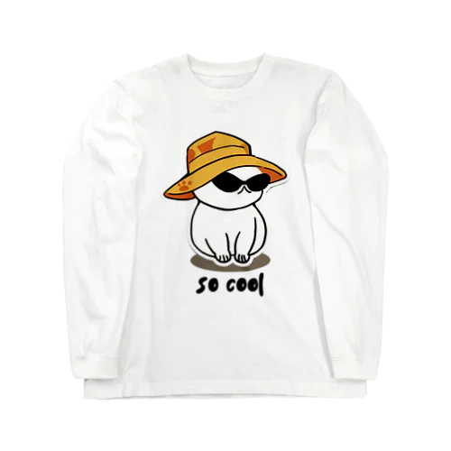 クールな猫 Long Sleeve T-Shirt