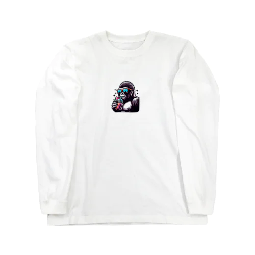 トロピカルゴリラ Long Sleeve T-Shirt