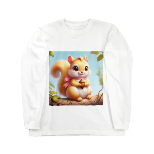 リス🐿 ロングスリーブTシャツ