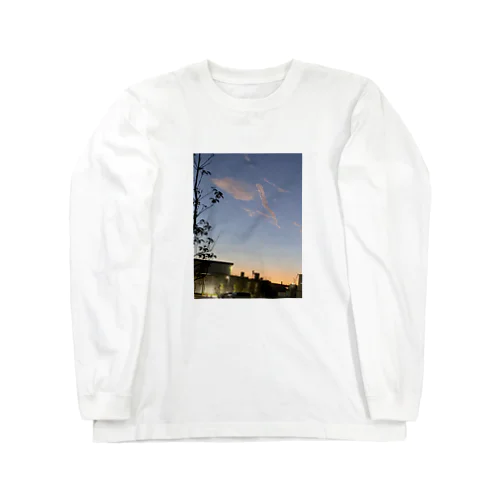 龍神現る朝の空 Long Sleeve T-Shirt