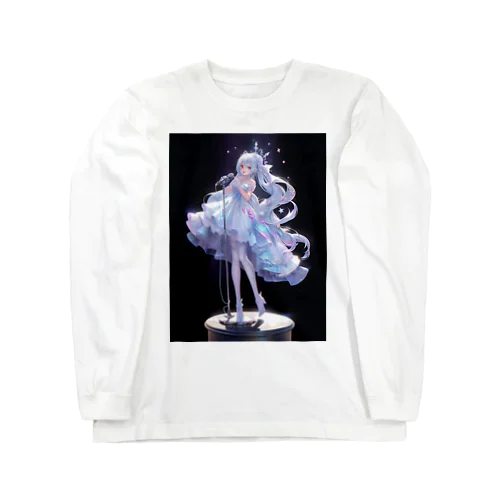 純白のアイドル Long Sleeve T-Shirt