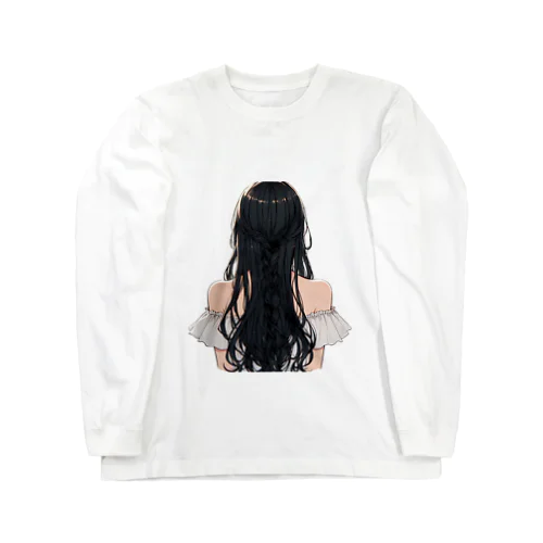 後ろ姿 Long Sleeve T-Shirt