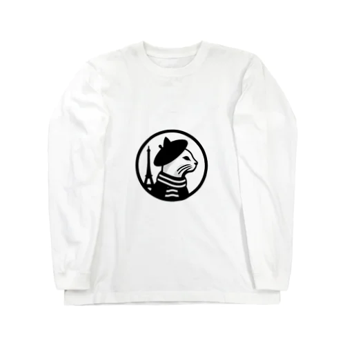 パリジャンキャット Long Sleeve T-Shirt