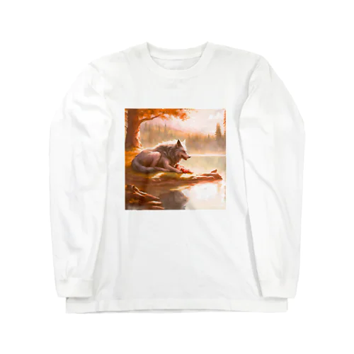 フェンリルの子守 Long Sleeve T-Shirt