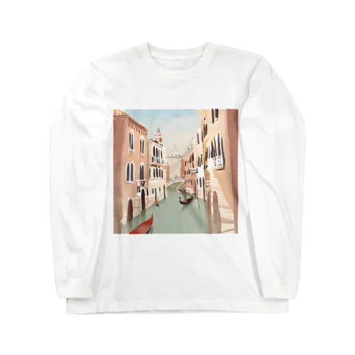 イタリアの旅 〜ヴェネツィア〜 ロングスリーブTシャツ