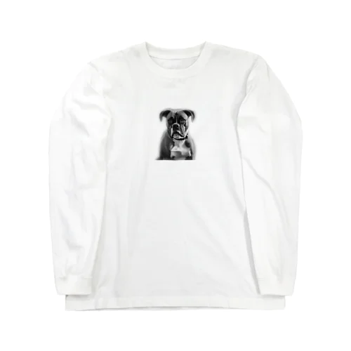 超キュートなボクサー犬 Long Sleeve T-Shirt