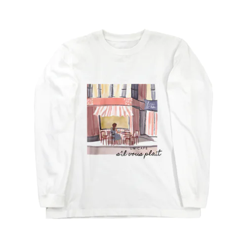 CAFE TIME Long Sleeve T-Shirt