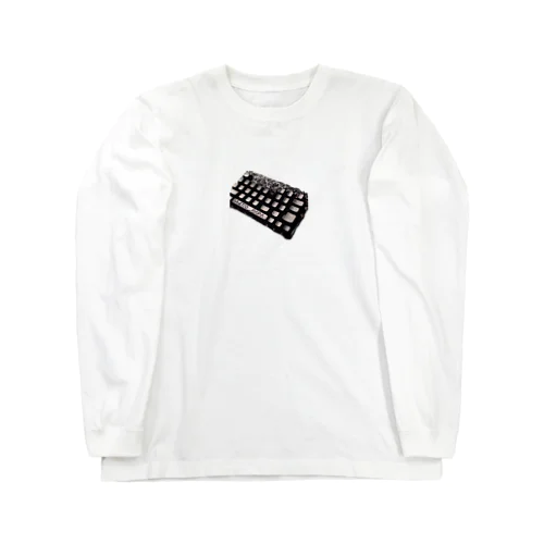 gajetto_papaキーボード Long Sleeve T-Shirt