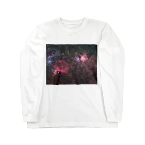 オリオン大星雲と馬頭星雲 Long Sleeve T-Shirt