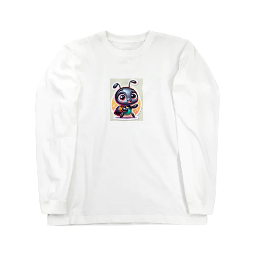 小さなアリが元気にあいさつ Long Sleeve T-Shirt