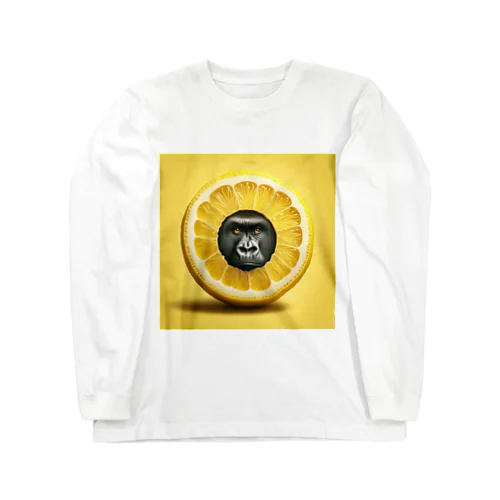 The Mighty Gorilla Lemon  Long Sleeve T-Shirt