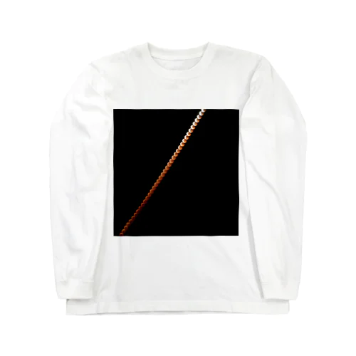 月食4「食の最大～食の終わり」 Long Sleeve T-Shirt