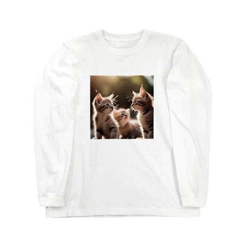 昼下がりの子猫たち Long Sleeve T-Shirt