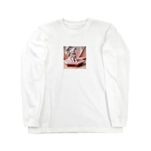 お立ち台のこねこ Long Sleeve T-Shirt