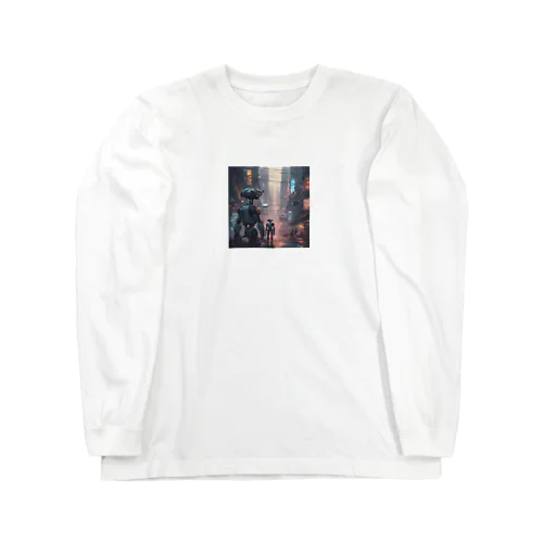 近未来ロボット Long Sleeve T-Shirt