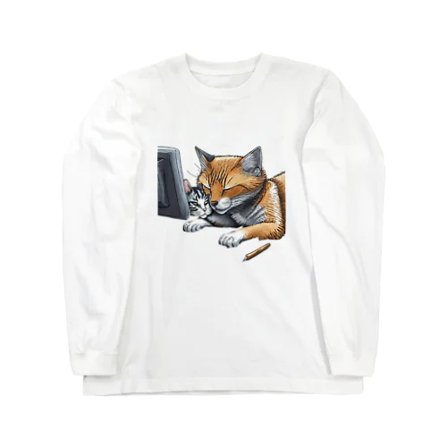 犬と猫 Long Sleeve T-Shirt