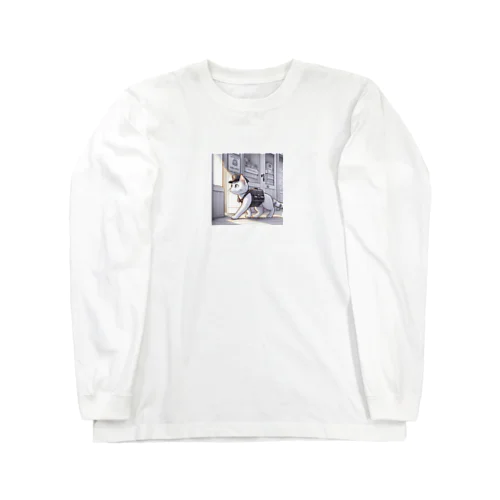 警察にゃん Long Sleeve T-Shirt