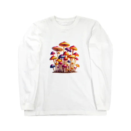 キャンディーキノコ  Long Sleeve T-Shirt