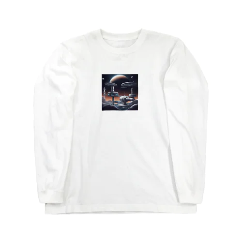 1. Futura Space Station Long Sleeve T-Shirt