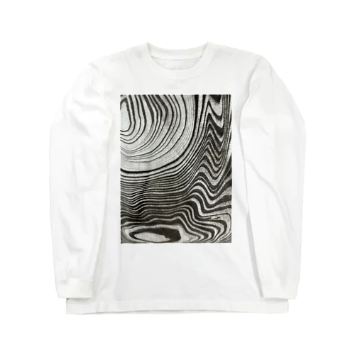 墨流し 01 Long Sleeve T-Shirt