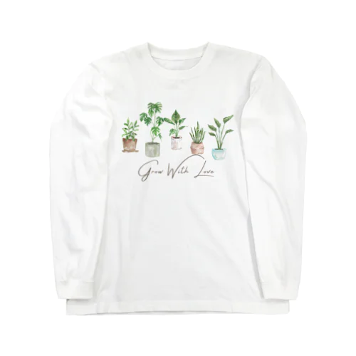 愛で育てる Long Sleeve T-Shirt