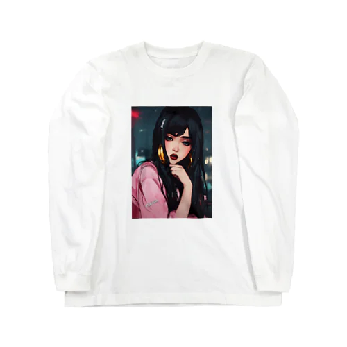 lofi girlNO.5 ロングスリーブTシャツ